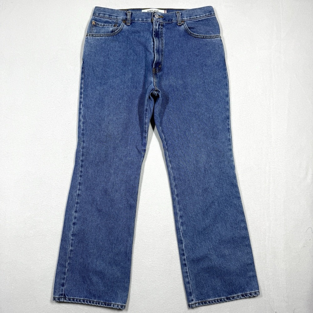 Vintage Levis 517 Jeans Men 36x30 Bootcut Denim Y2K Cowboy Western Medium Wash